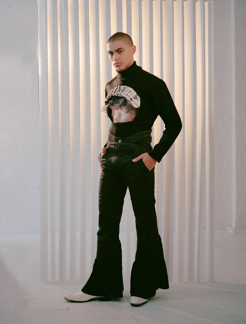 Vasilis Loizides fashion designer interview fall 2018