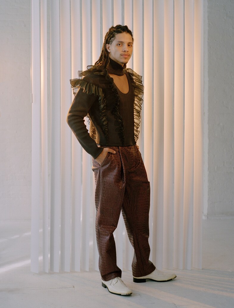 Vasilis Loizides fashion designer interview fall 2018