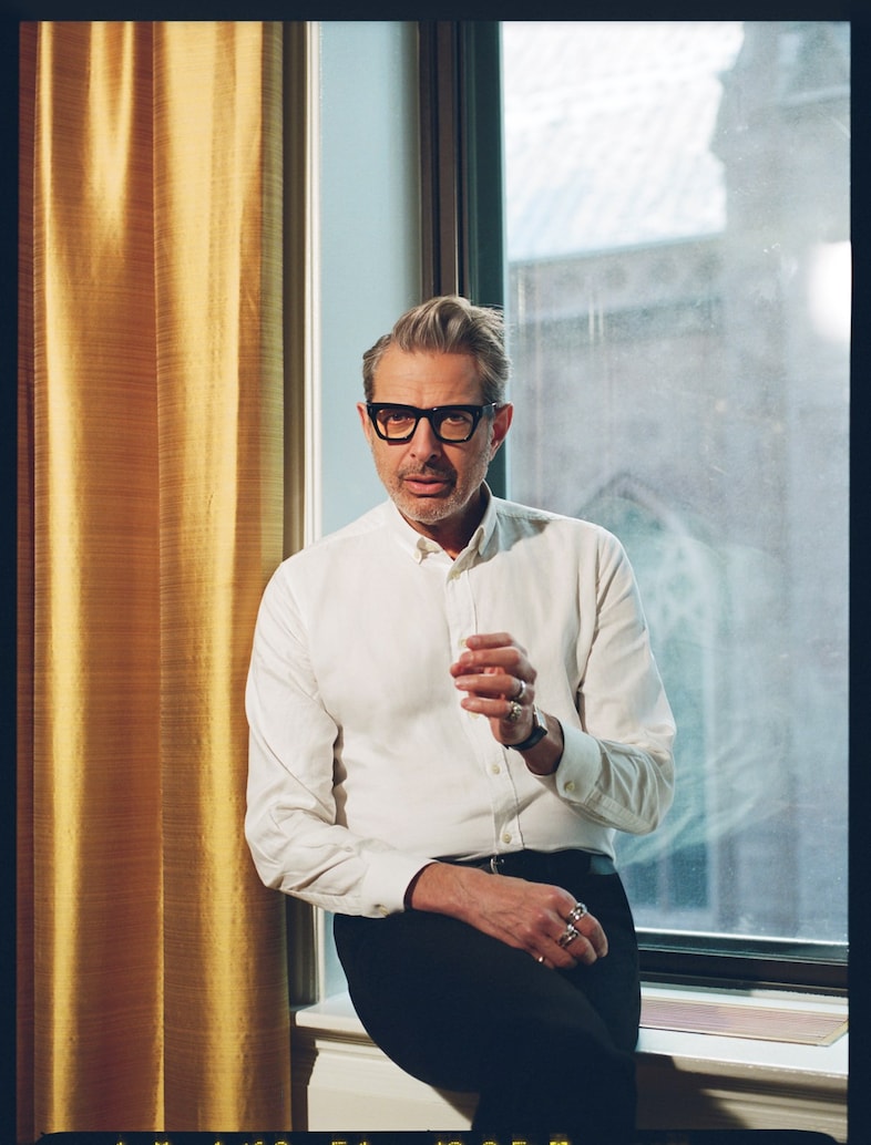 Jeff Goldblum Michael J Fox 2018 Another Man interview