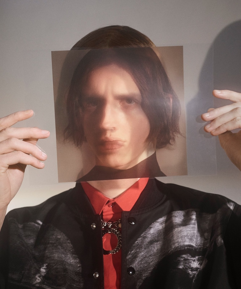 Dior Homme Kris Van Assche Another Man magazine Sejersen