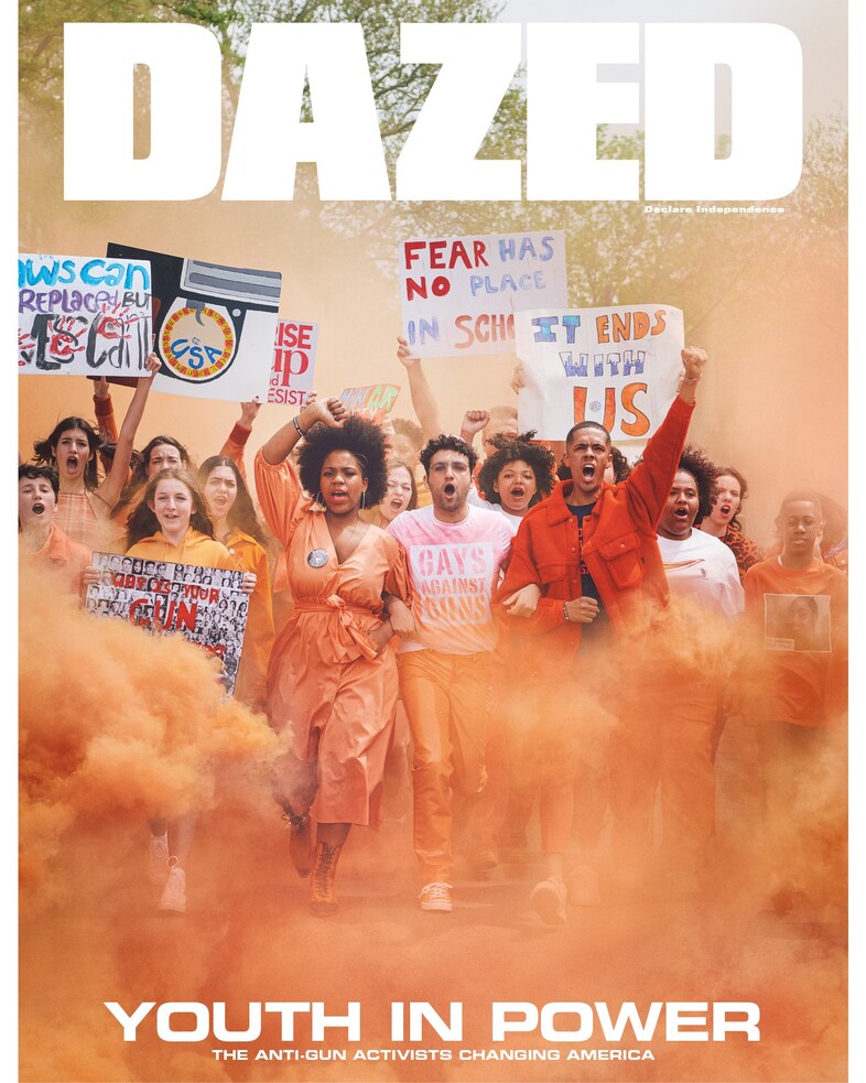 American gun control activists Dazed cover Ryan McGinley 18