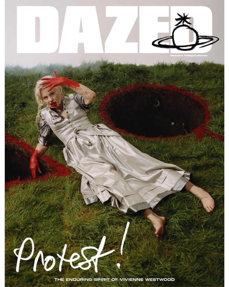 Dame Vivienne Westwood Dazed cover Harley Weir 2018