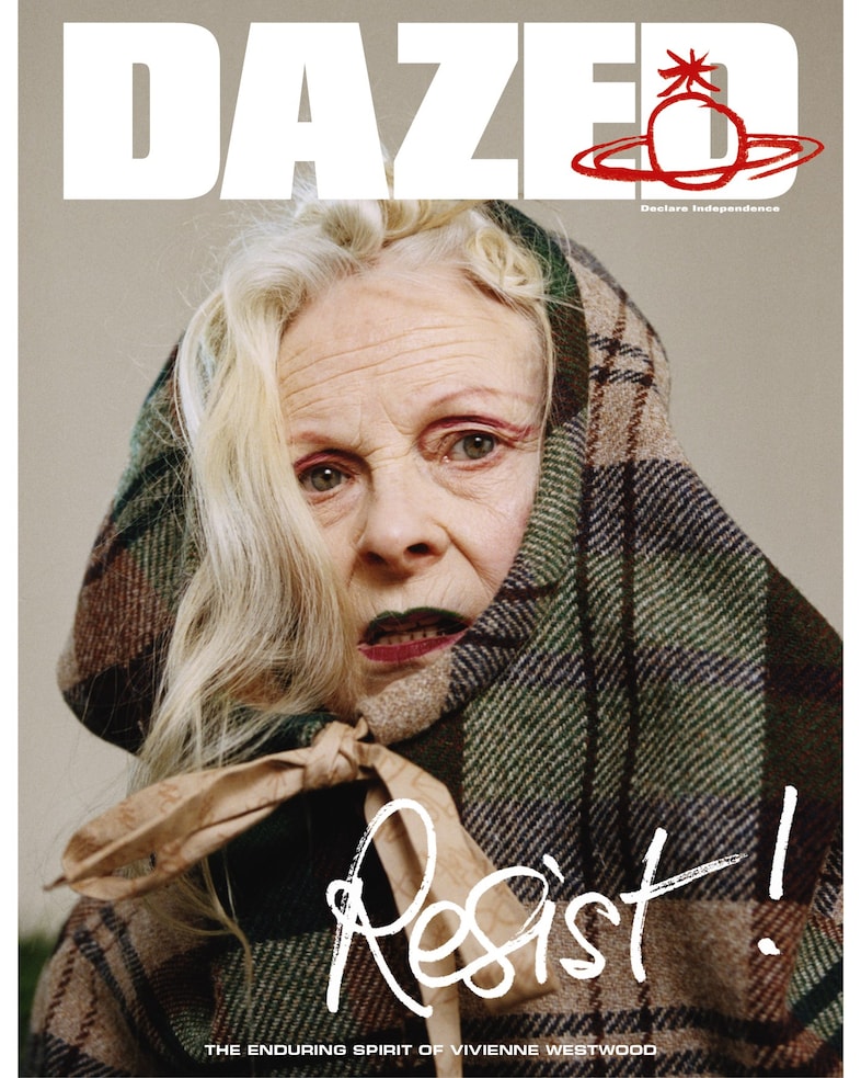 Dame Vivienne Westwood Dazed cover Harley Weir 2018