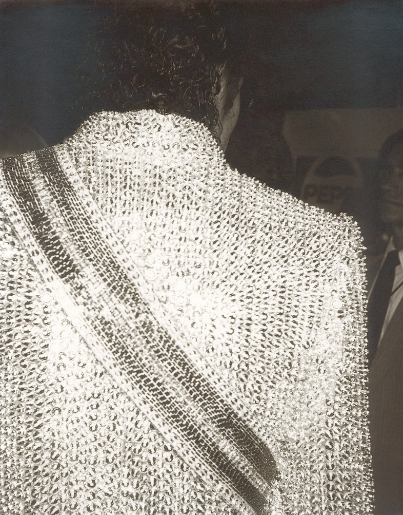 077_MJ back by Andy Warhol