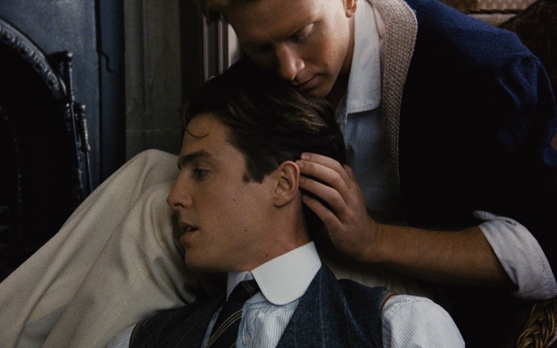 Hugh Grant &amp; James Wilby in MAURICE (A BFI release