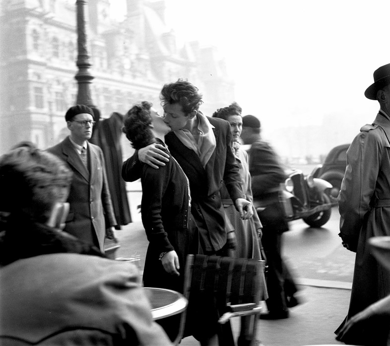 Baiser de l&#39;Hotel de ville, Paris 1950 HD