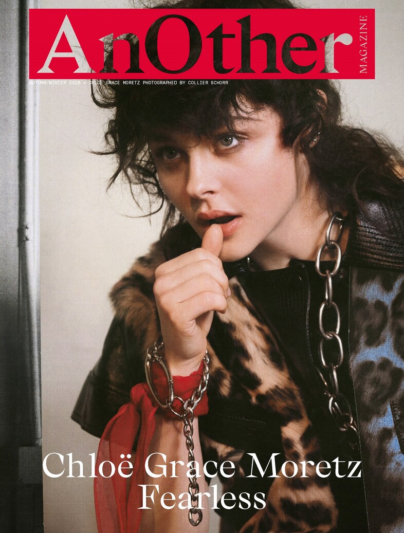 AnOther Magazine AW18 cover Chlo&#235; Grace Moretz Collier Schor