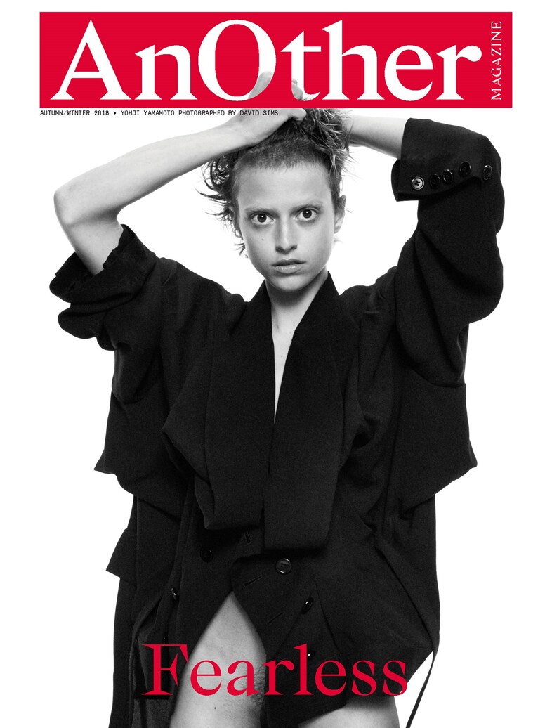 AnOther Magazine AW18 cover David Sims Martina Boaretto