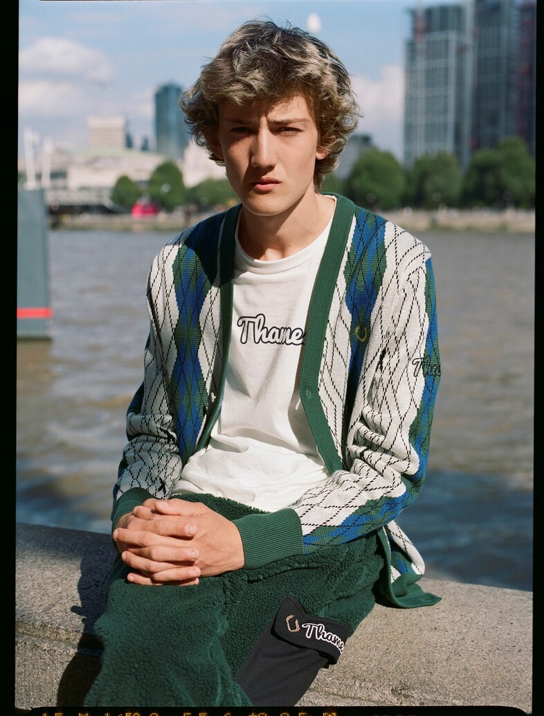 Thames for Fred Perry Winter AW18 Winter 2018 Blondey McCoy