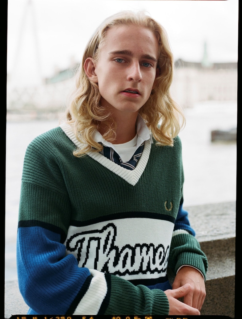 Thames for Fred Perry Winter AW18 Winter 2018 Blondey McCoy