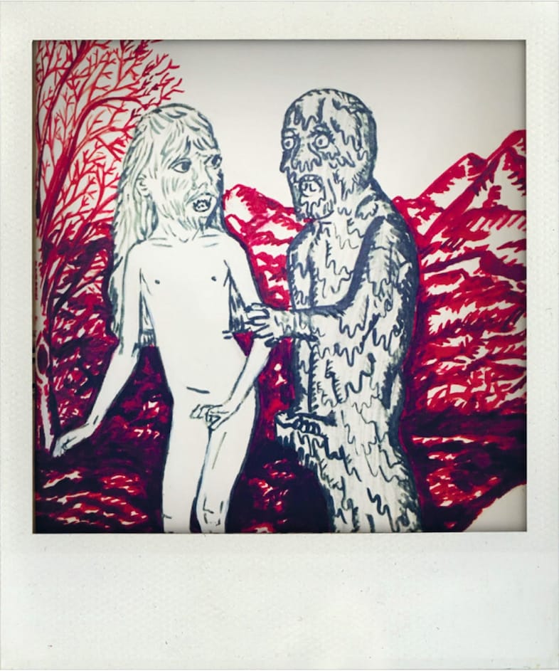 Nick Cave Polaroids archive Another Man magazine Susie 