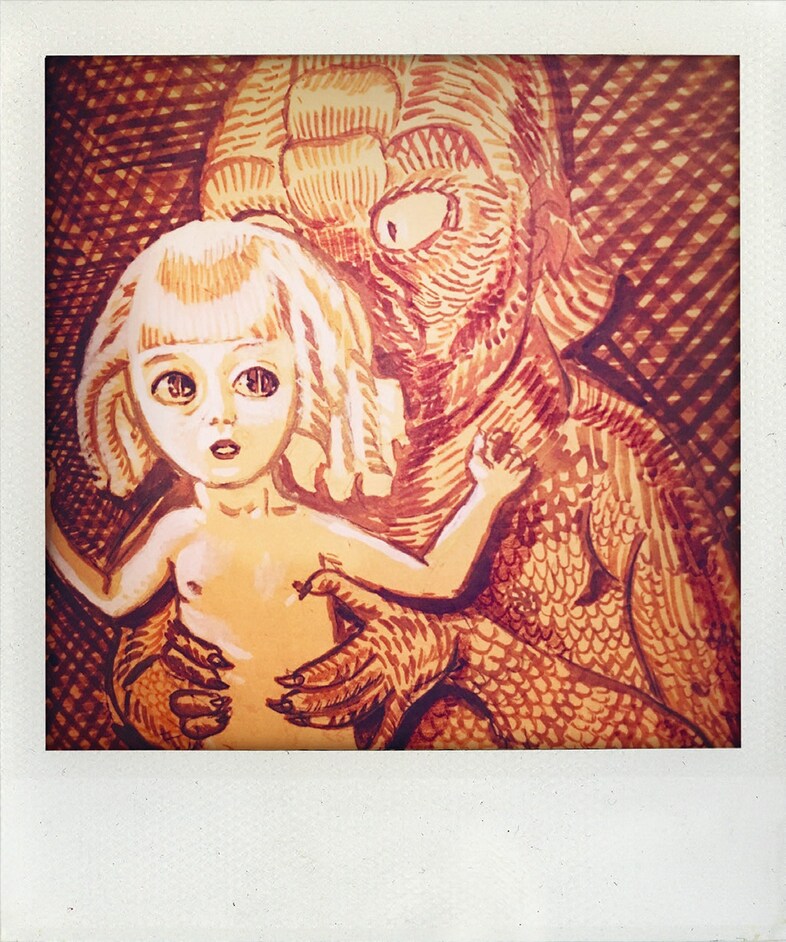 Nick Cave Polaroids archive Another Man magazine Susie 