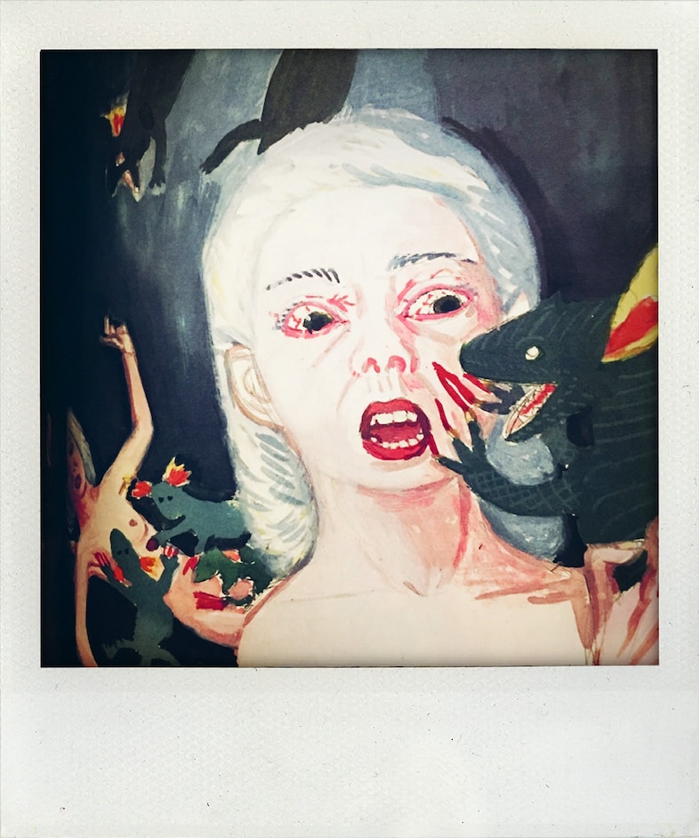 Nick Cave Polaroids archive Another Man magazine Susie 