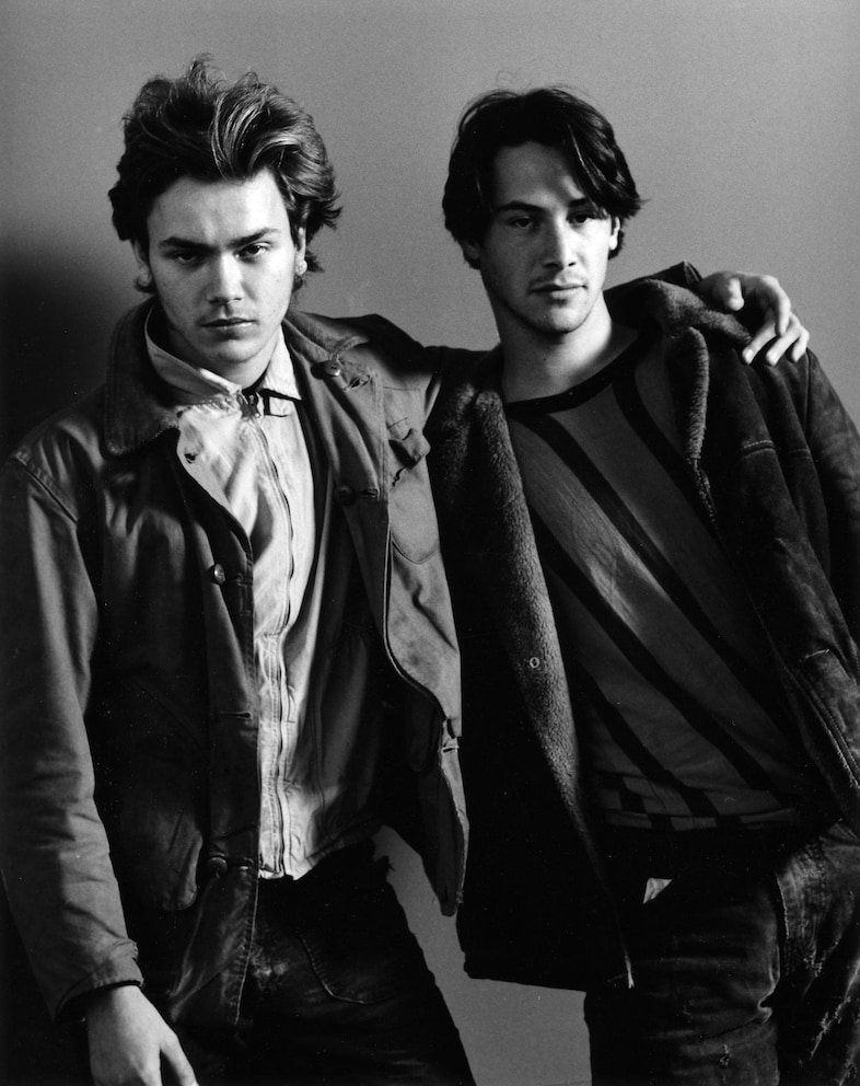 River Phoenix style fashion icon 1990s 90s menswear