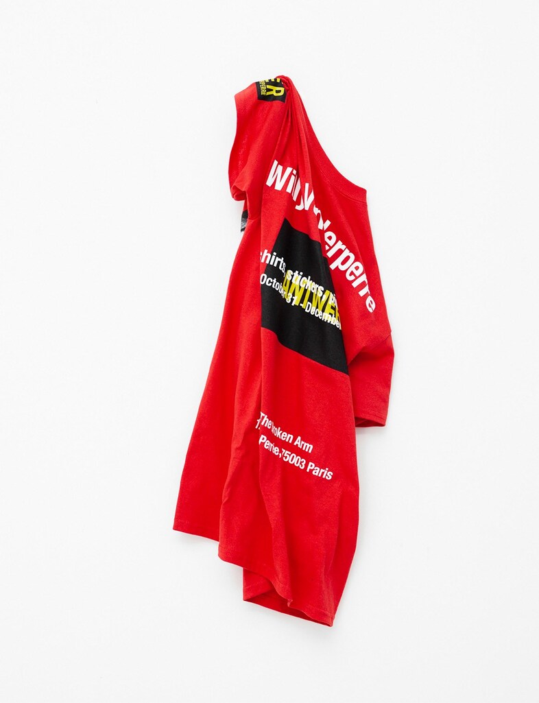 Willy Vanderperre VIER collaboration T-shirts, stickers, pin