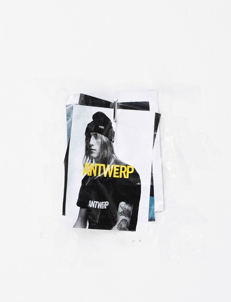 Willy Vanderperre VIER collaboration T-shirts, stickers, pin