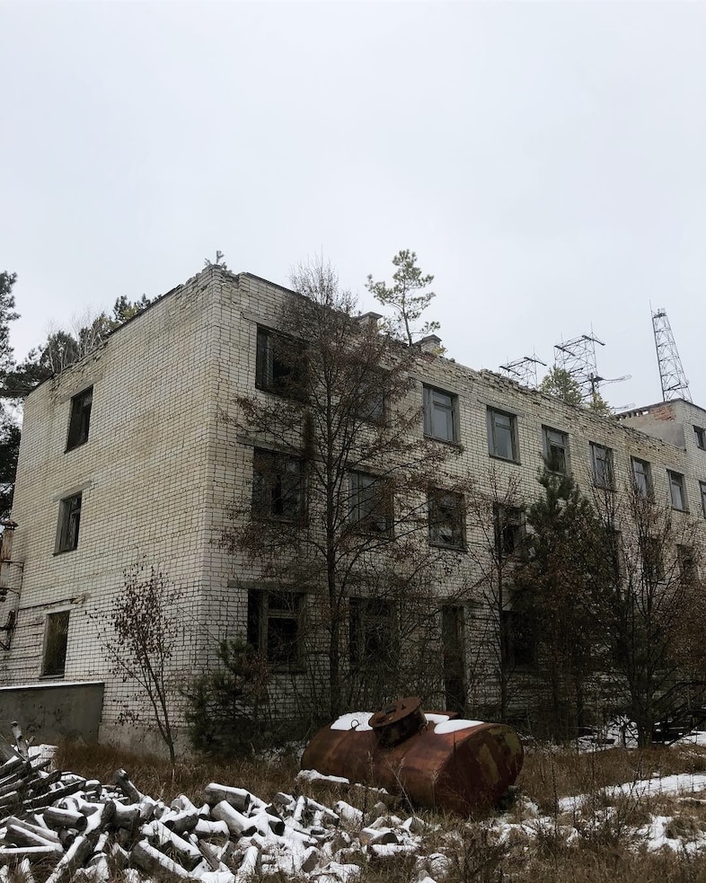 inside Chernobyl nuclear exclusion zone Artefact 