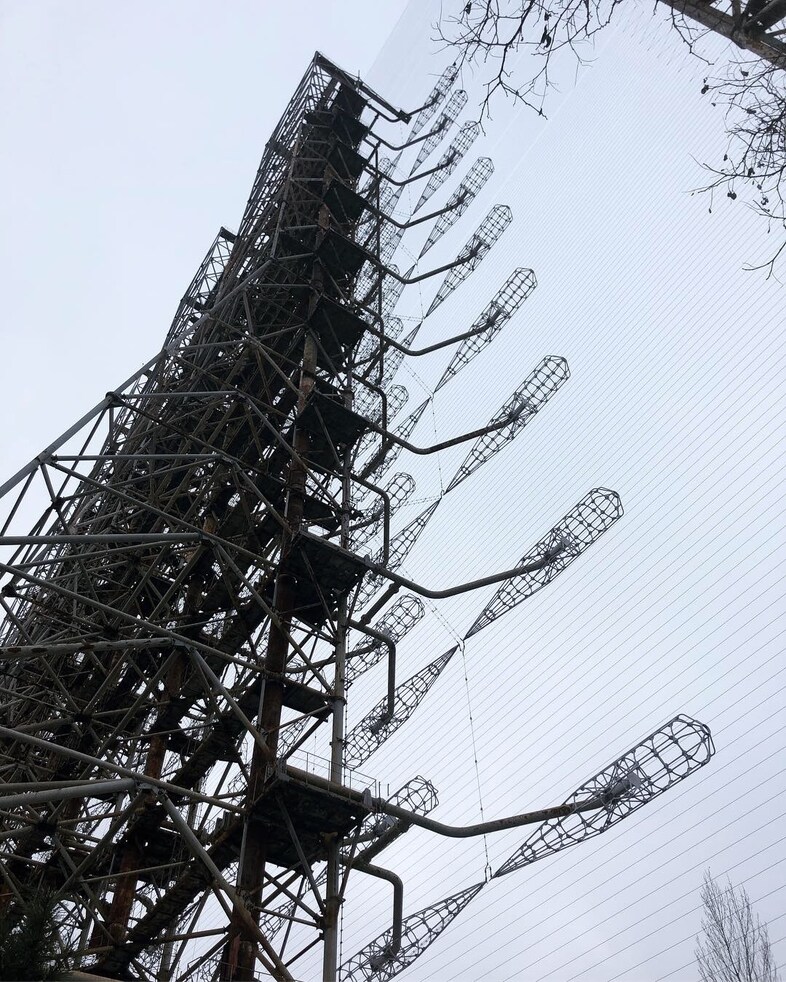 inside Chernobyl nuclear exclusion zone Artefact 