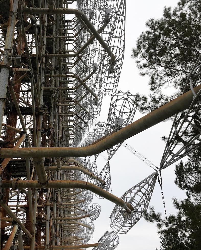 inside Chernobyl nuclear exclusion zone Artefact 