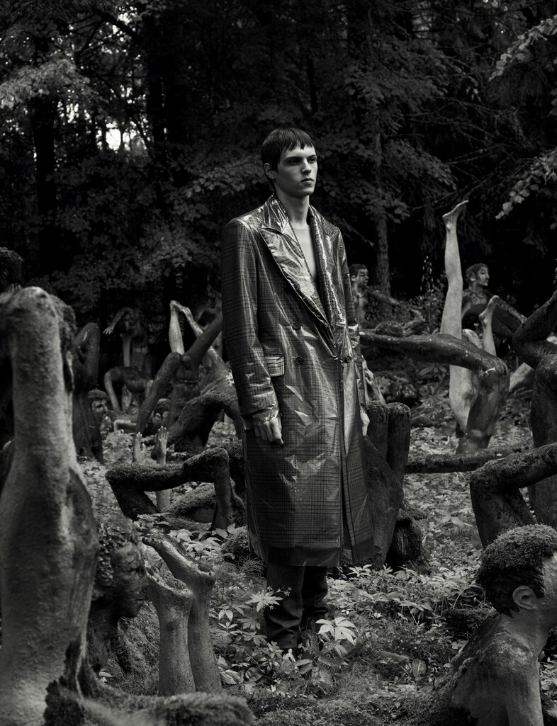 Raf Simons Calvin Klein 205W39NYC Another Man magazine