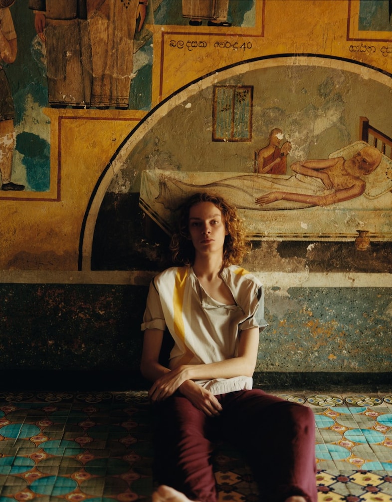 Another Man SS19 collections Eddie Wrey Poppy Kain Sri Lanka