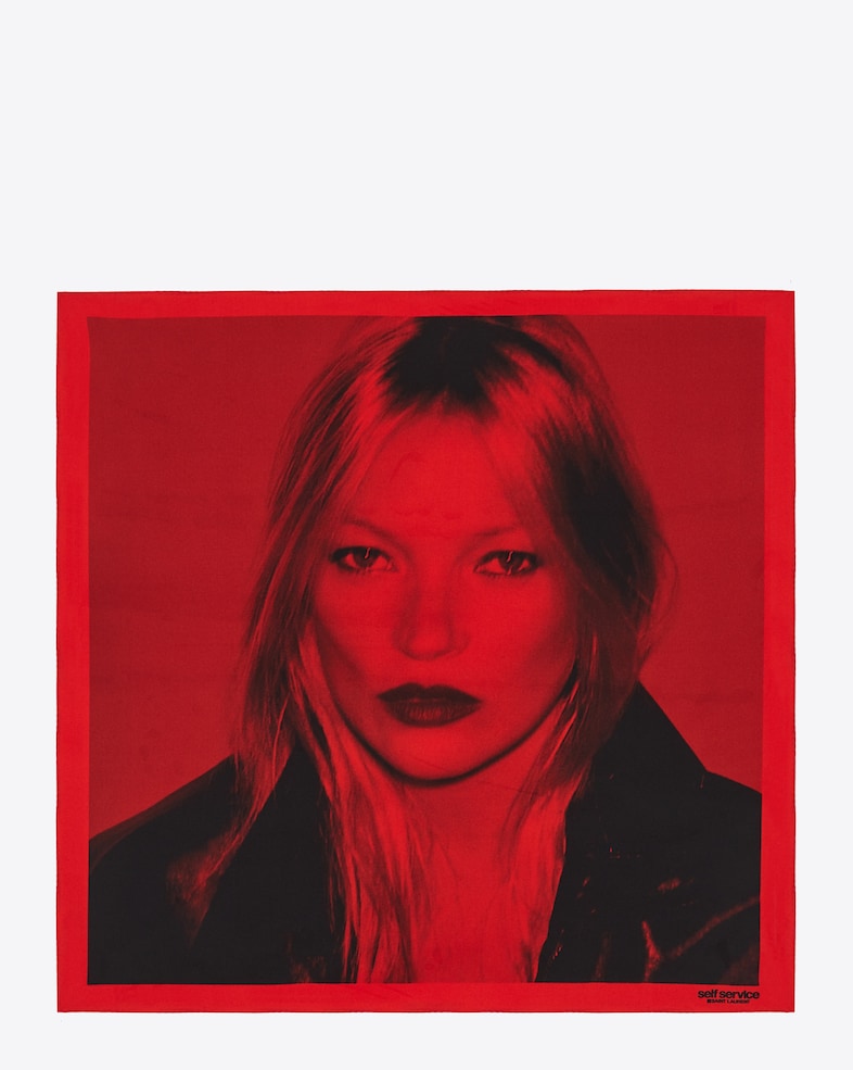 SAINT LAURENT RIVE DROITE _SILK SQUARE