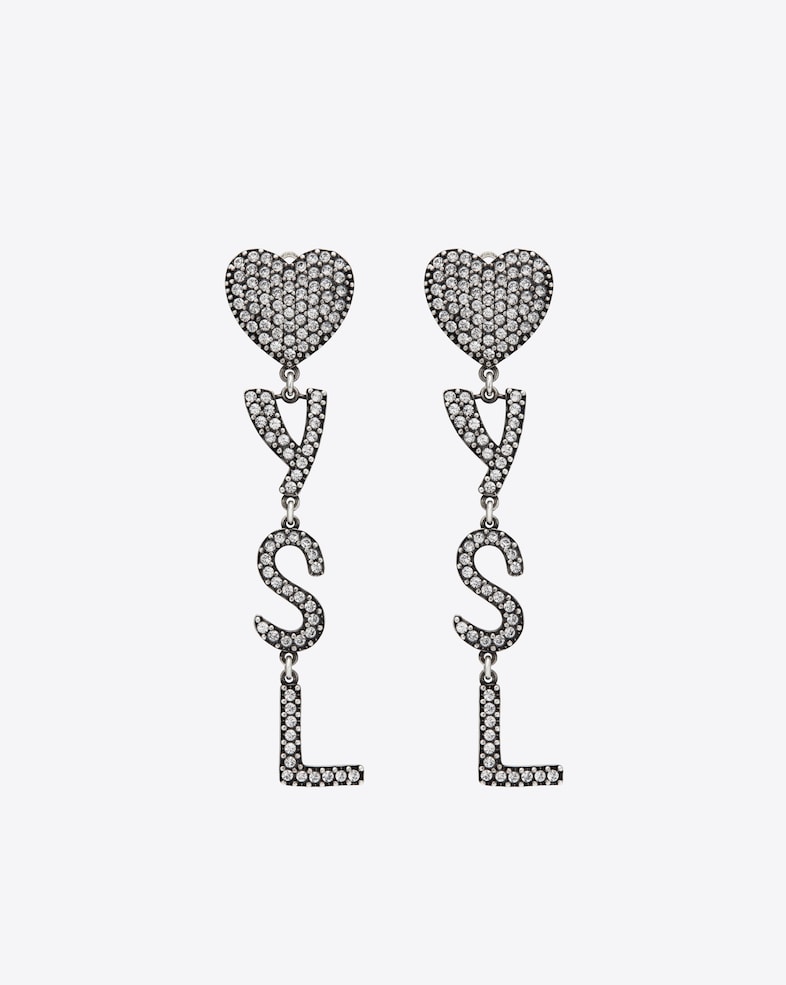 SAINT LAURENT RIVE DROITE_YSL EARRINGS