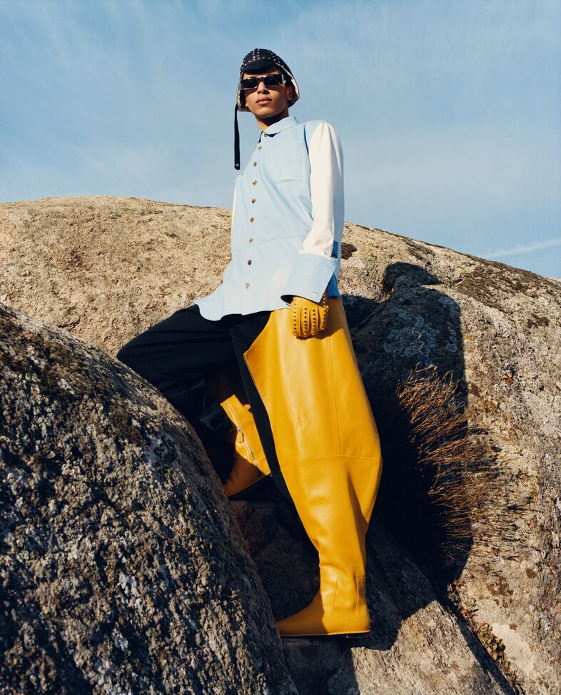 LOEWE AW19 Publication by Tyler Mitchell 11