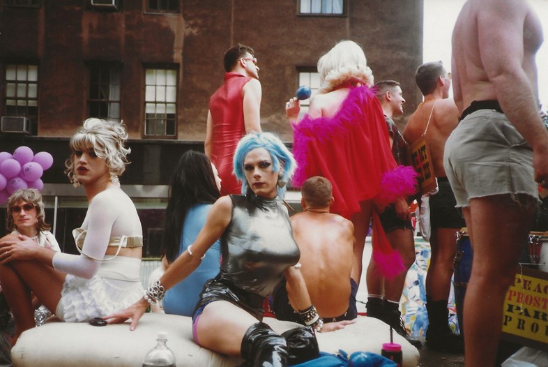  Miss Demeanor at the Gay Pride Parade. 1991