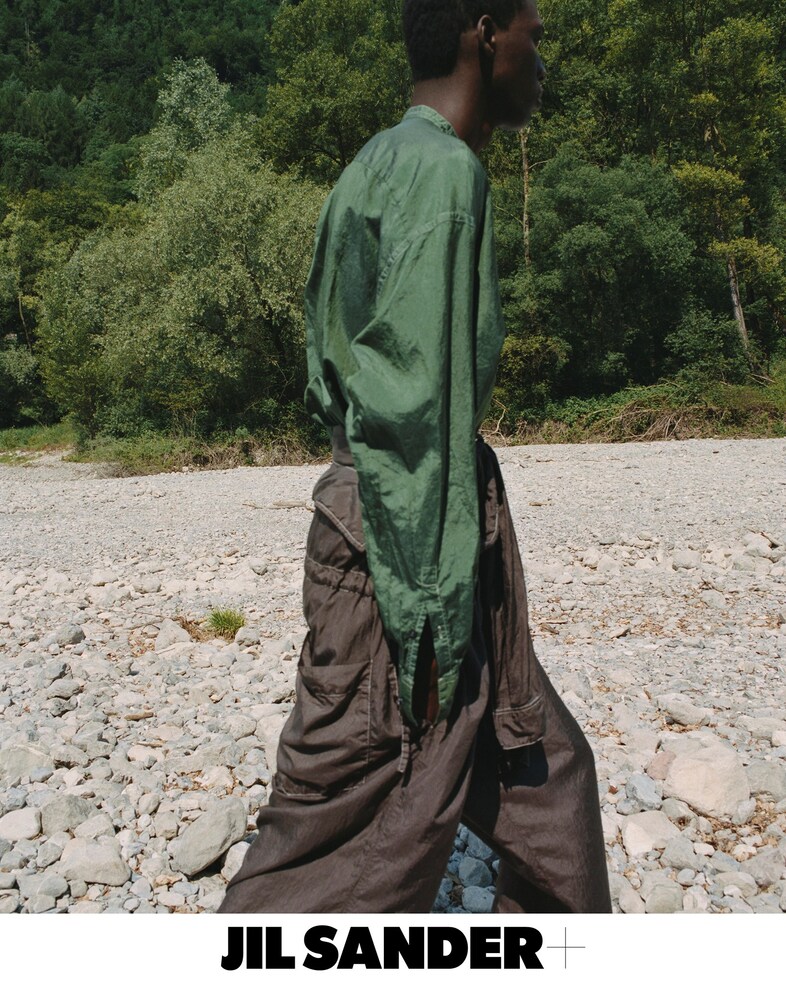 Jil Sander+ S/S20 Campaign Luke Lucie Meier Cherif Douamba
