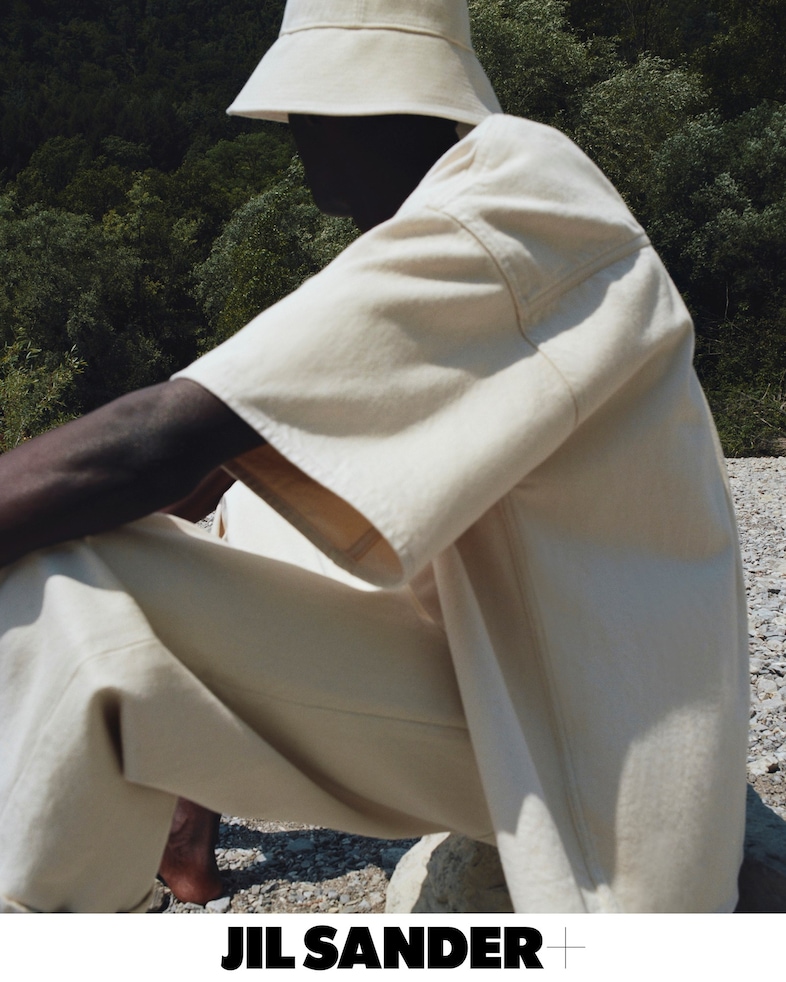 Jil Sander+ S/S20 Campaign Luke Lucie Meier Cherif Douamba
