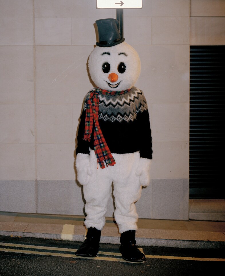 Christmas jumpers 2019 Samuel John Butt Reuben Esser snowman