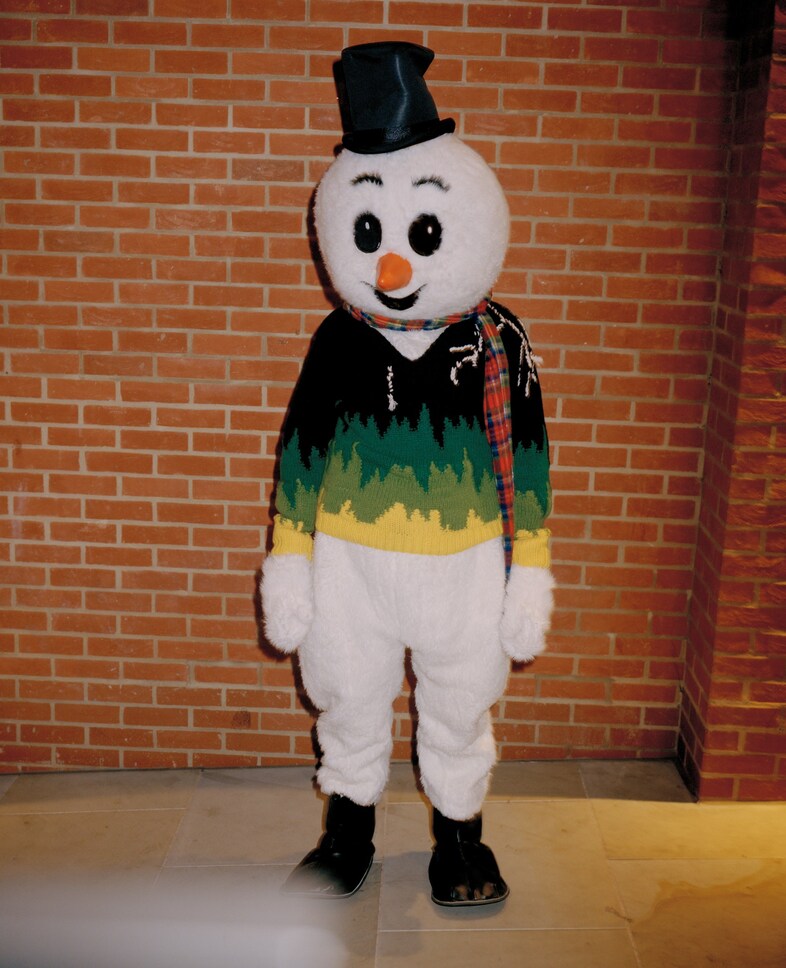 Christmas jumpers 2019 Samuel John Butt Reuben Esser snowman