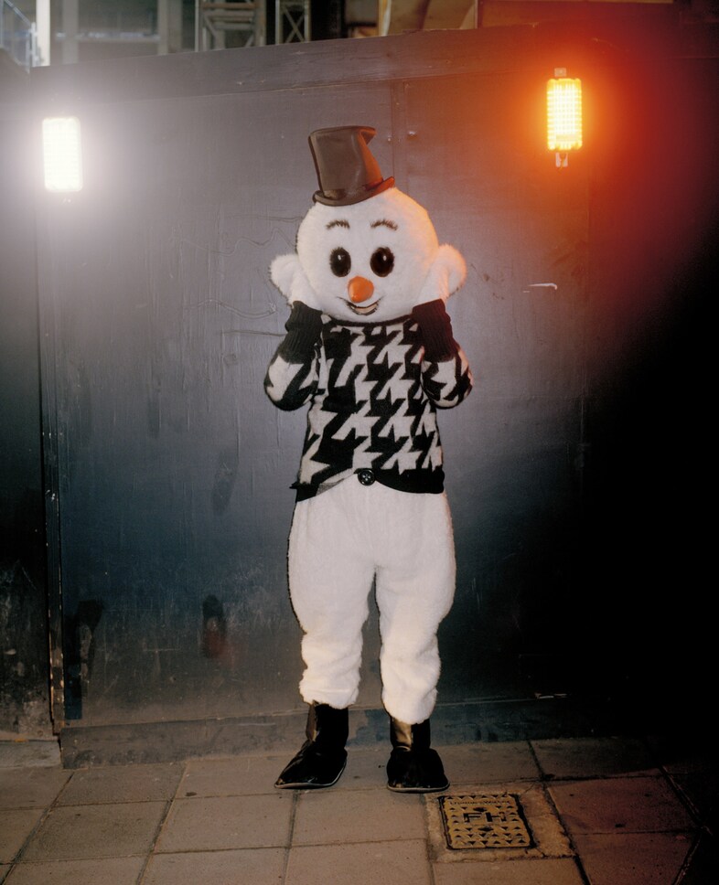 Christmas jumpers 2019 Samuel John Butt Reuben Esser snowman