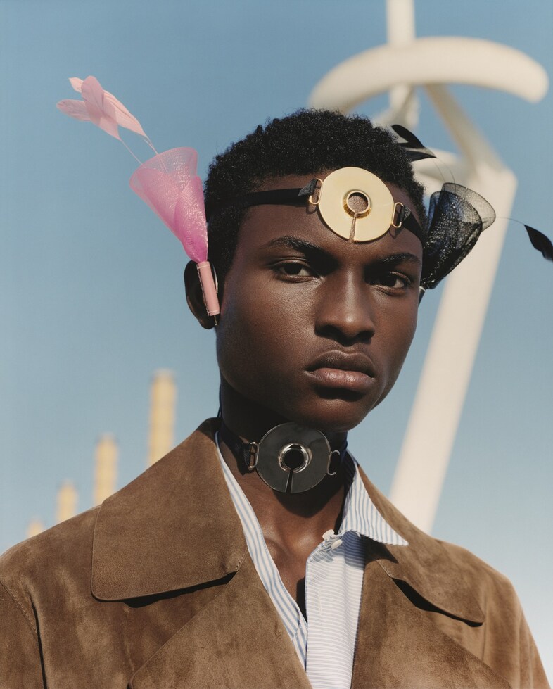 LOEWE Men&#39;s SS20 Publication Tyler Mitchell Barcelona