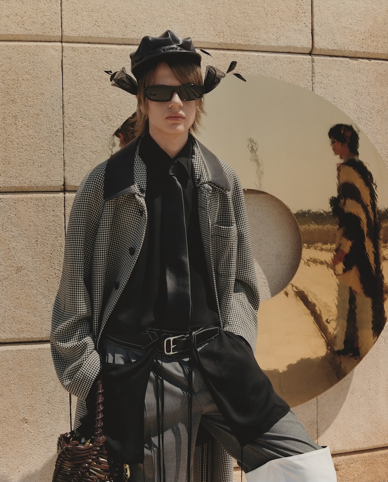 LOEWE Men&#39;s SS20 Publication Tyler Mitchell Barcelona