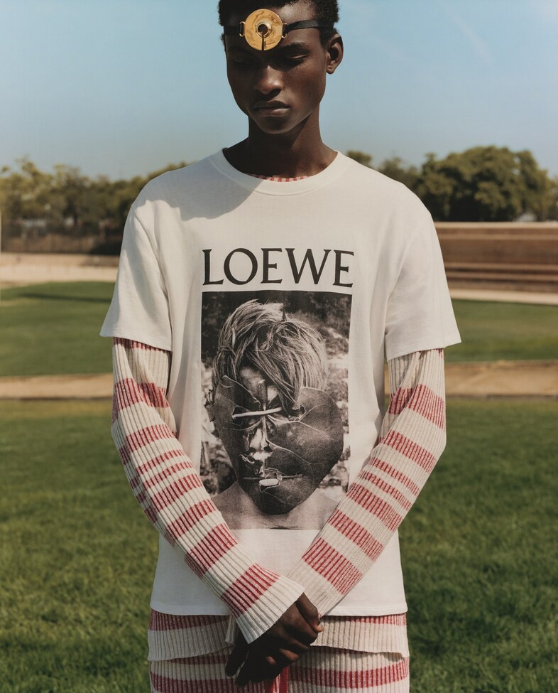 LOEWE Men&#39;s SS20 Publication Tyler Mitchell Barcelona
