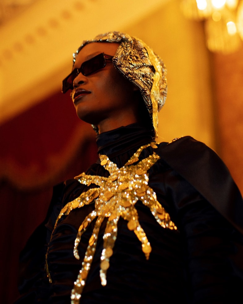 Dilara Findikoglu Autumn/Winter 2020 AW20 LFW highlights