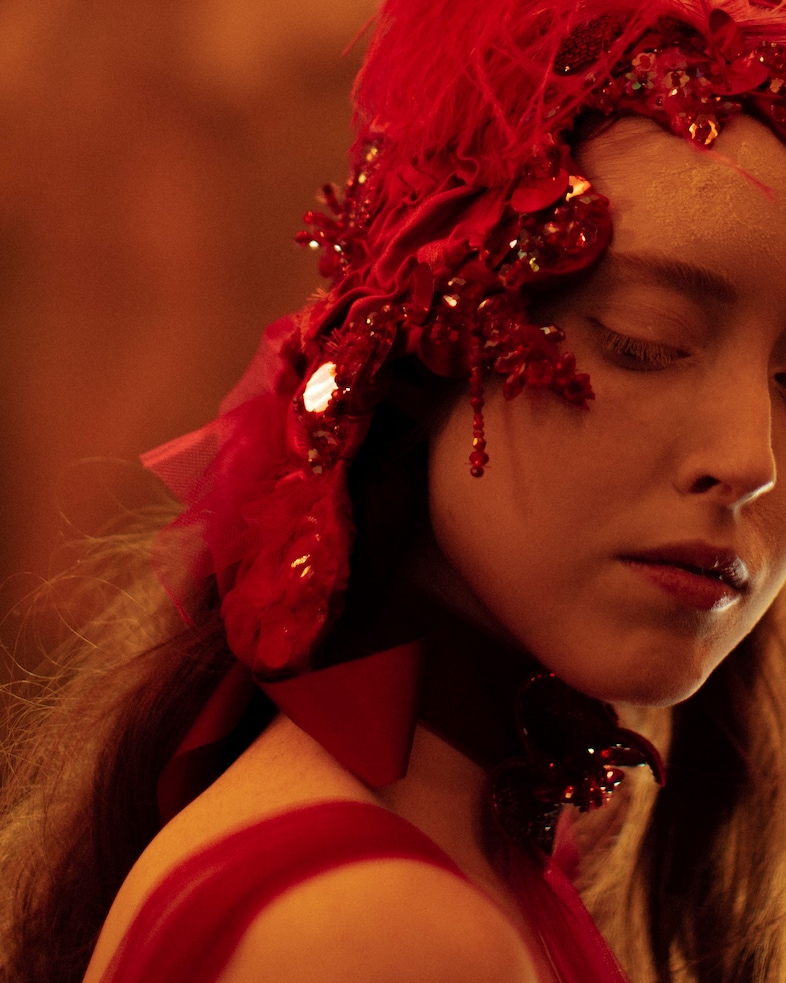 Dilara Findikoglu Autumn/Winter 2020 AW20 LFW highlights