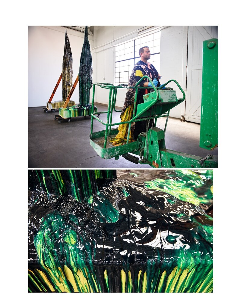 Mario Sorrenti Sterling Ruby Another Man Magazine studio