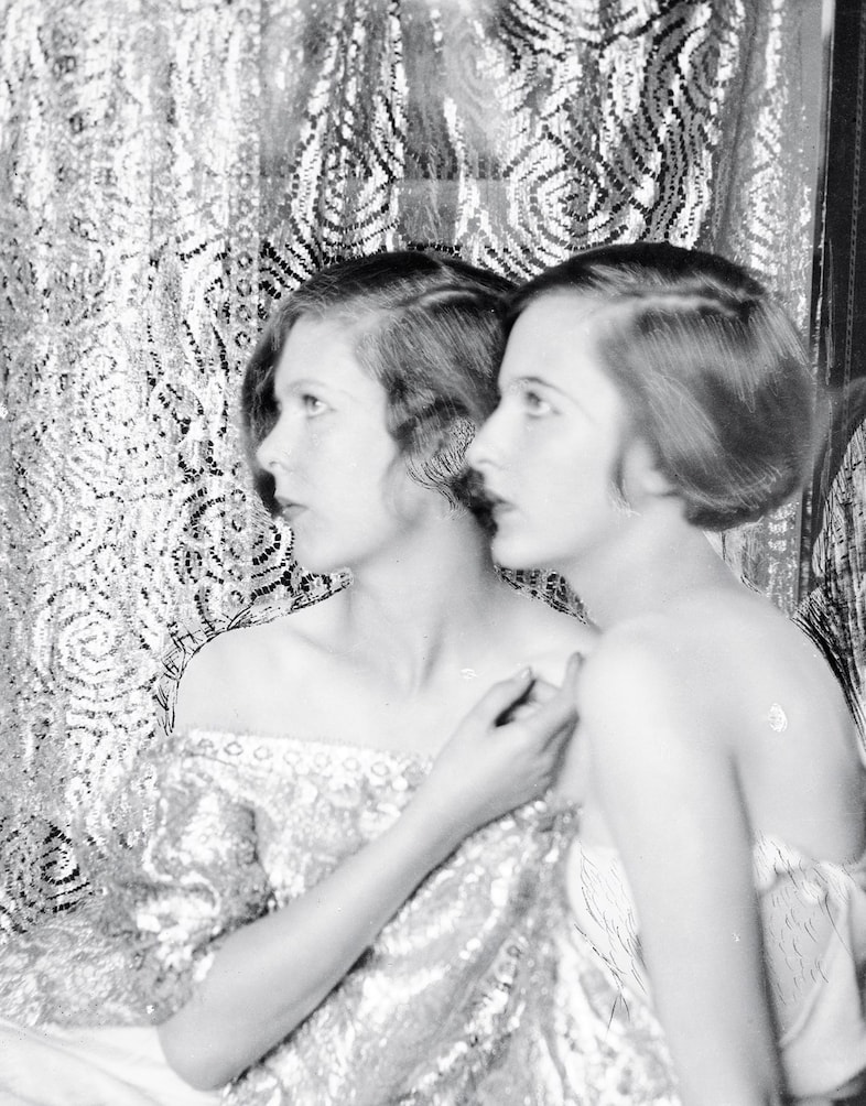 Nancy and Baba Beaton, Cecil’s Sisters, by Cecil Beaton
