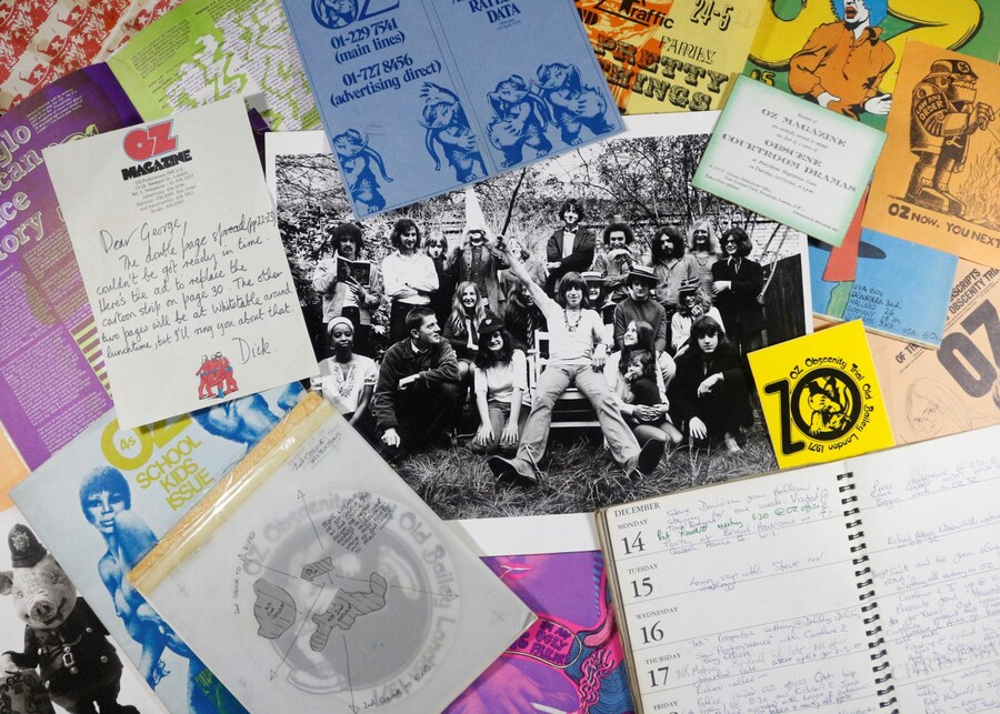 Material from the Felix Dennis Oz Archive (c) Vict