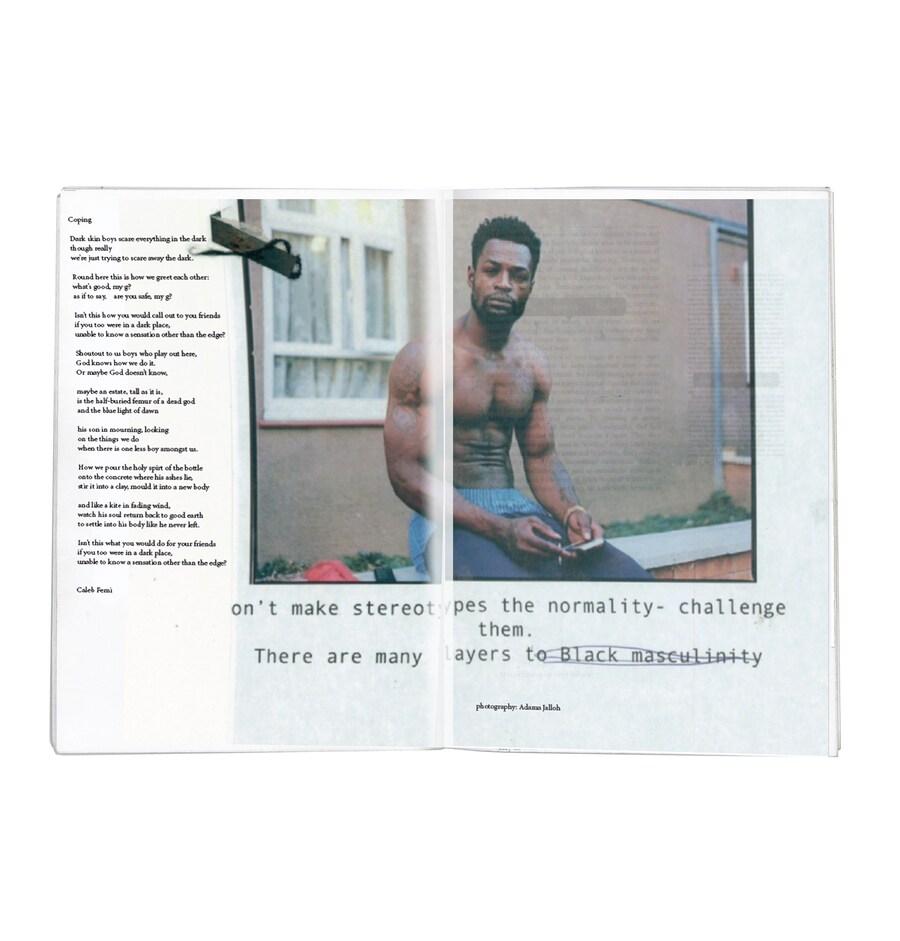 page edit bianca saunders zine 