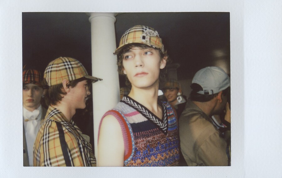 Backstage Burberry September 2017 London Bailey