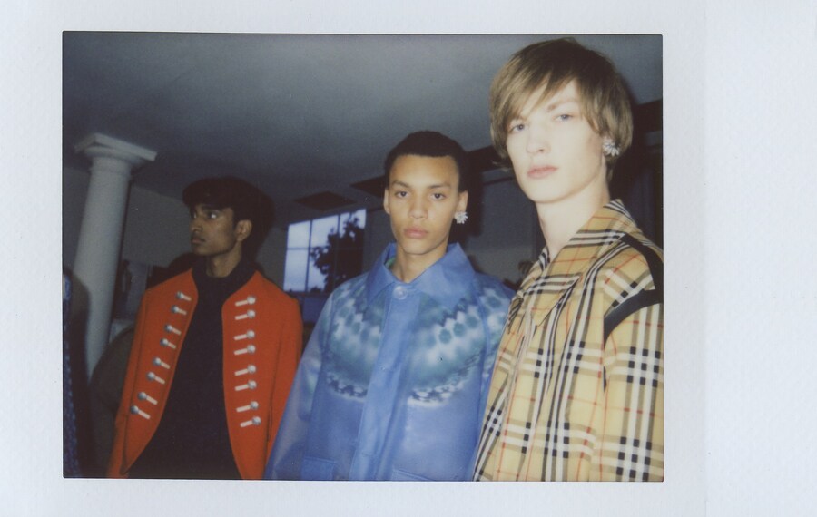 Backstage Burberry September 2017 London Bailey