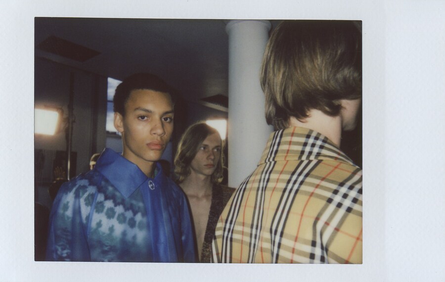 Backstage Burberry September 2017 London Bailey
