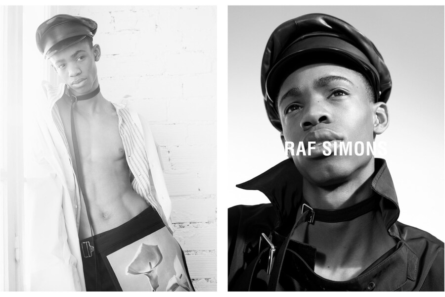 Raf Simons Robert Mapplethorpe S/S17 campaign 2017