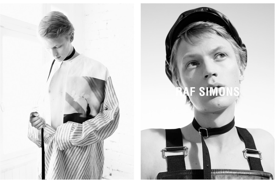 Raf Simons Robert Mapplethorpe S/S17 campaign 2017