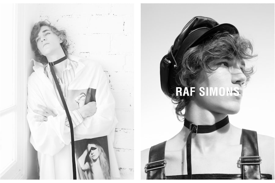 Raf Simons Robert Mapplethorpe S/S17 campaign 2017