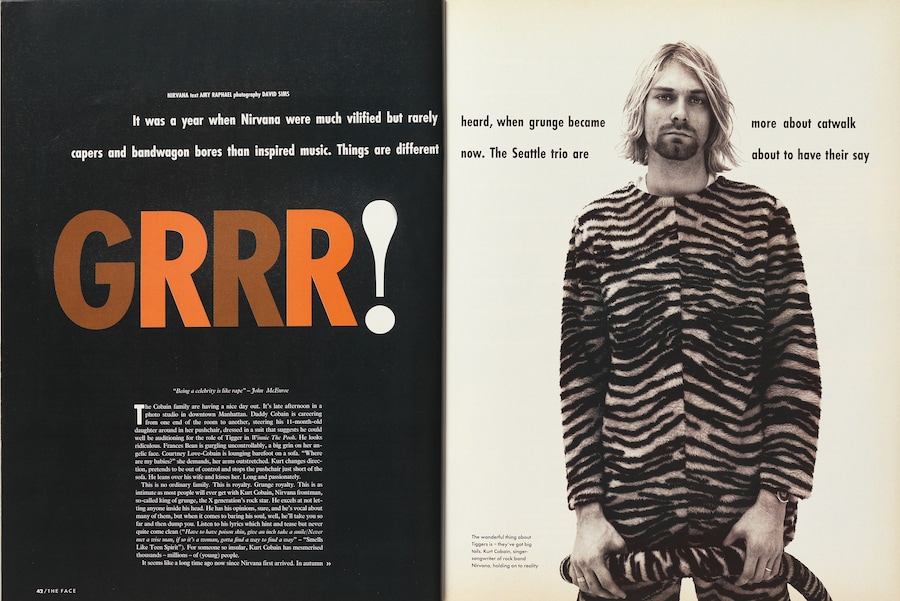 Kurt Cobain The Face Magazine